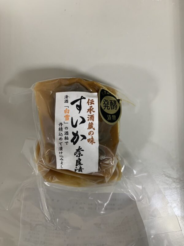 奈良漬西瓜